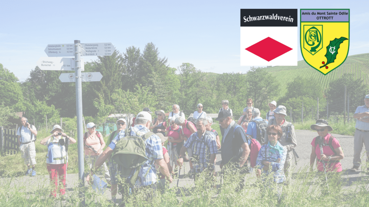 Jumelage des Schwarzwaldvereins Zell-Weierbach e. V. und des elsässischen Wandervereins „Amis du Mont Sainte Odile“