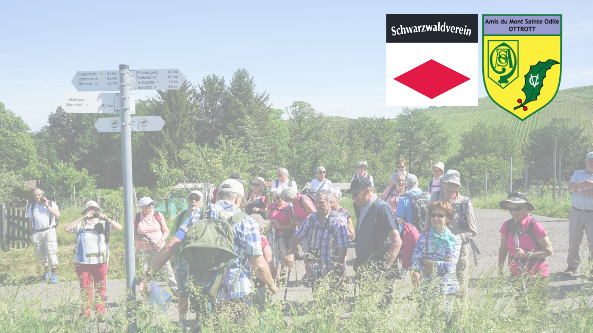Jumelage des Schwarzwaldvereins Zell-Weierbach e. V. und des elsässischen Wandervereins „Amis du Mont Sainte Odile“